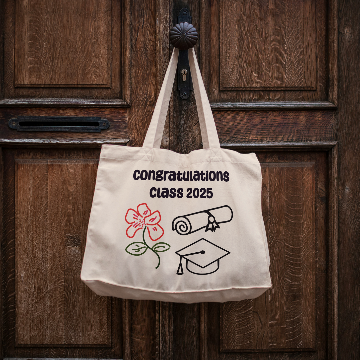 Graduation tote bag