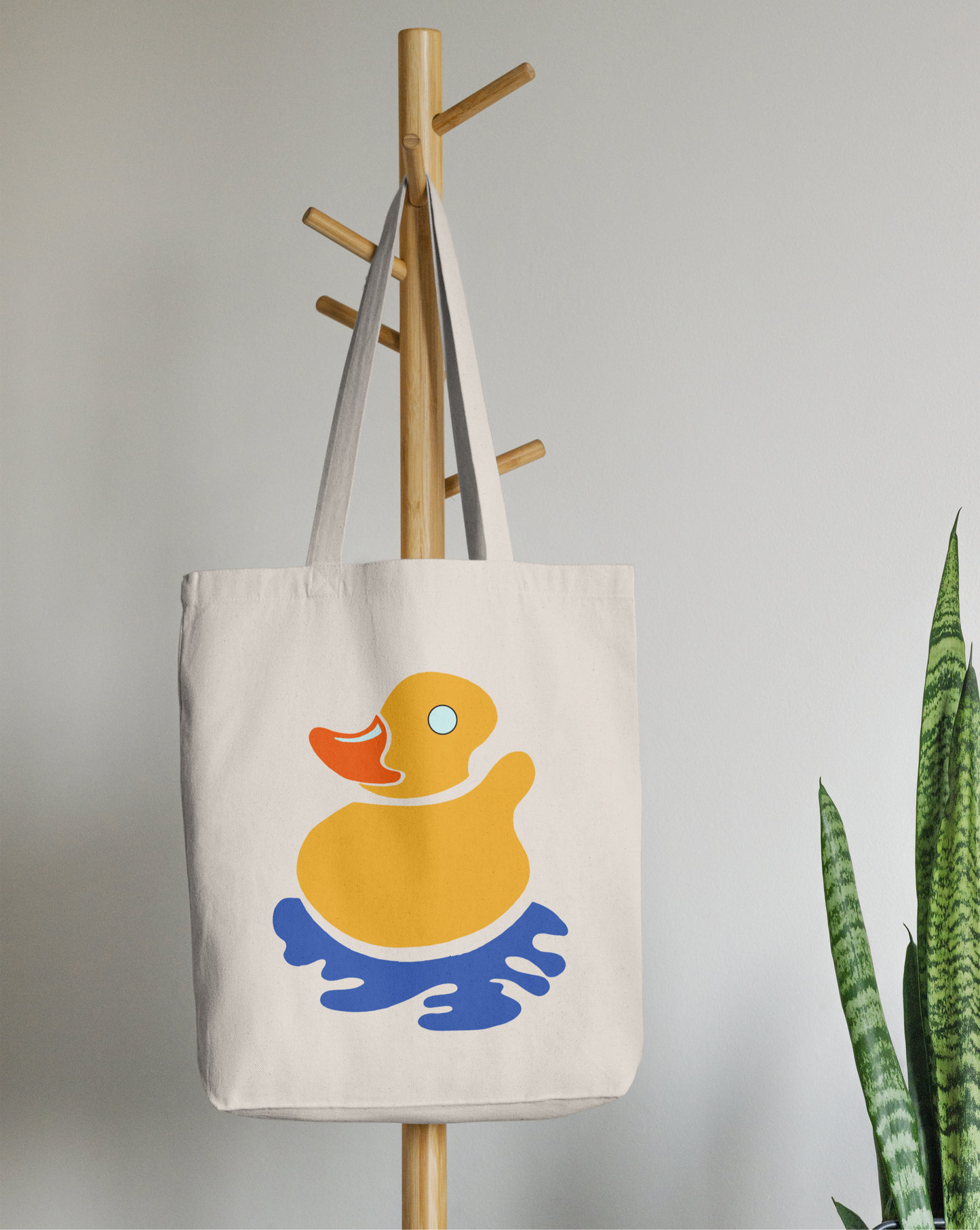 Tote bag of a duck