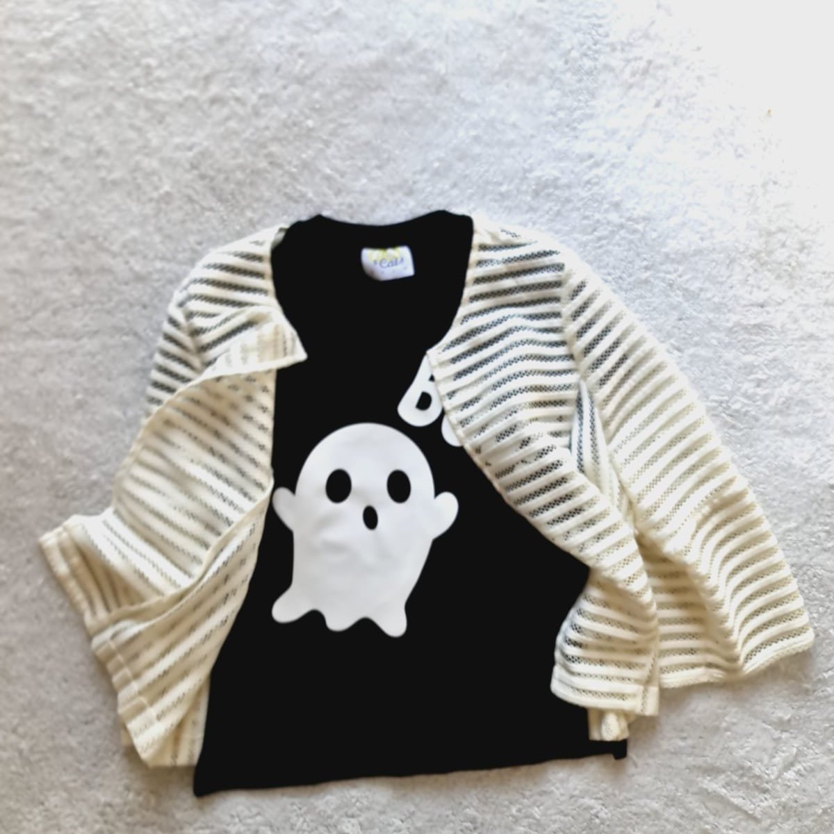 Short sleeve T-shirt Halloween boo