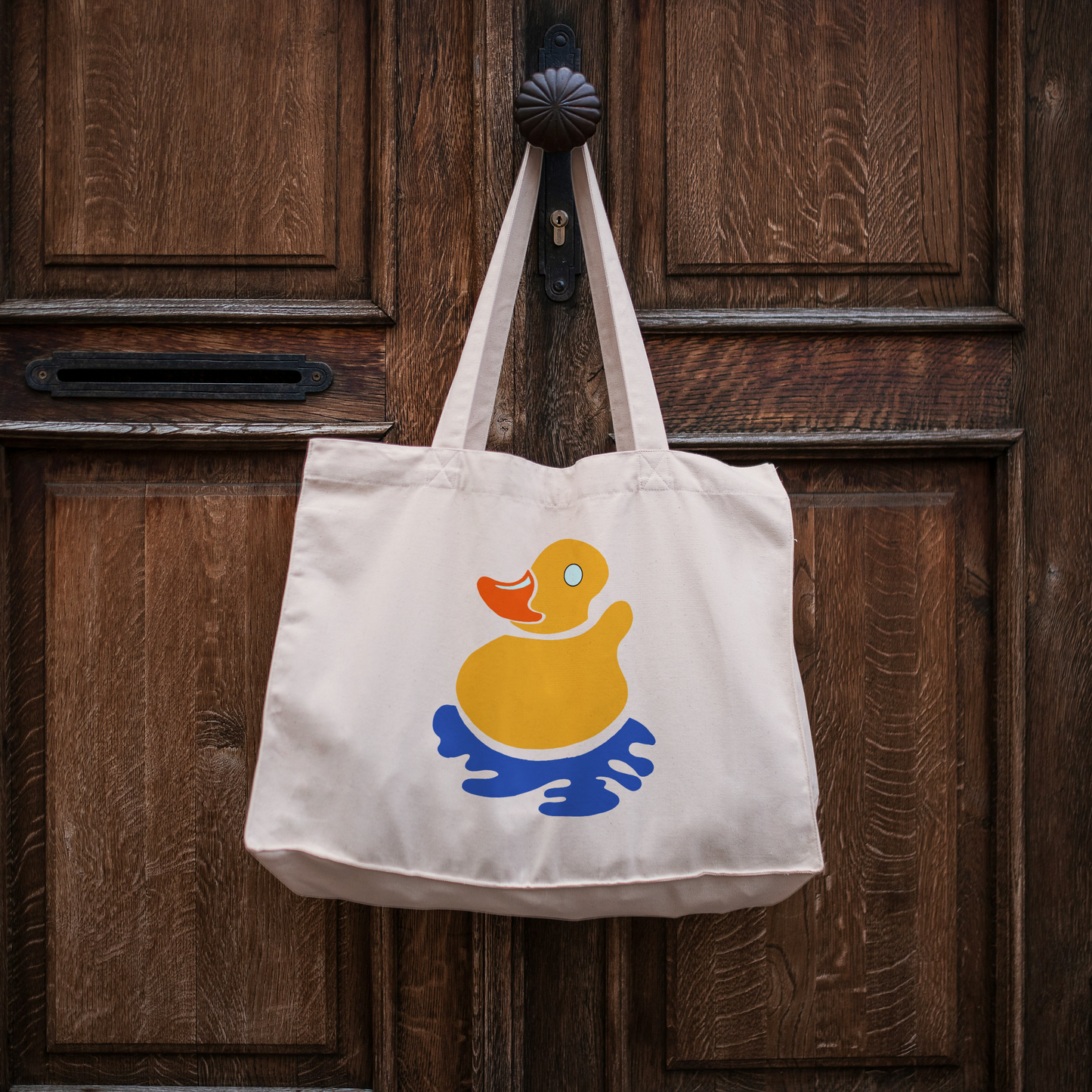 Tote bag of a duck