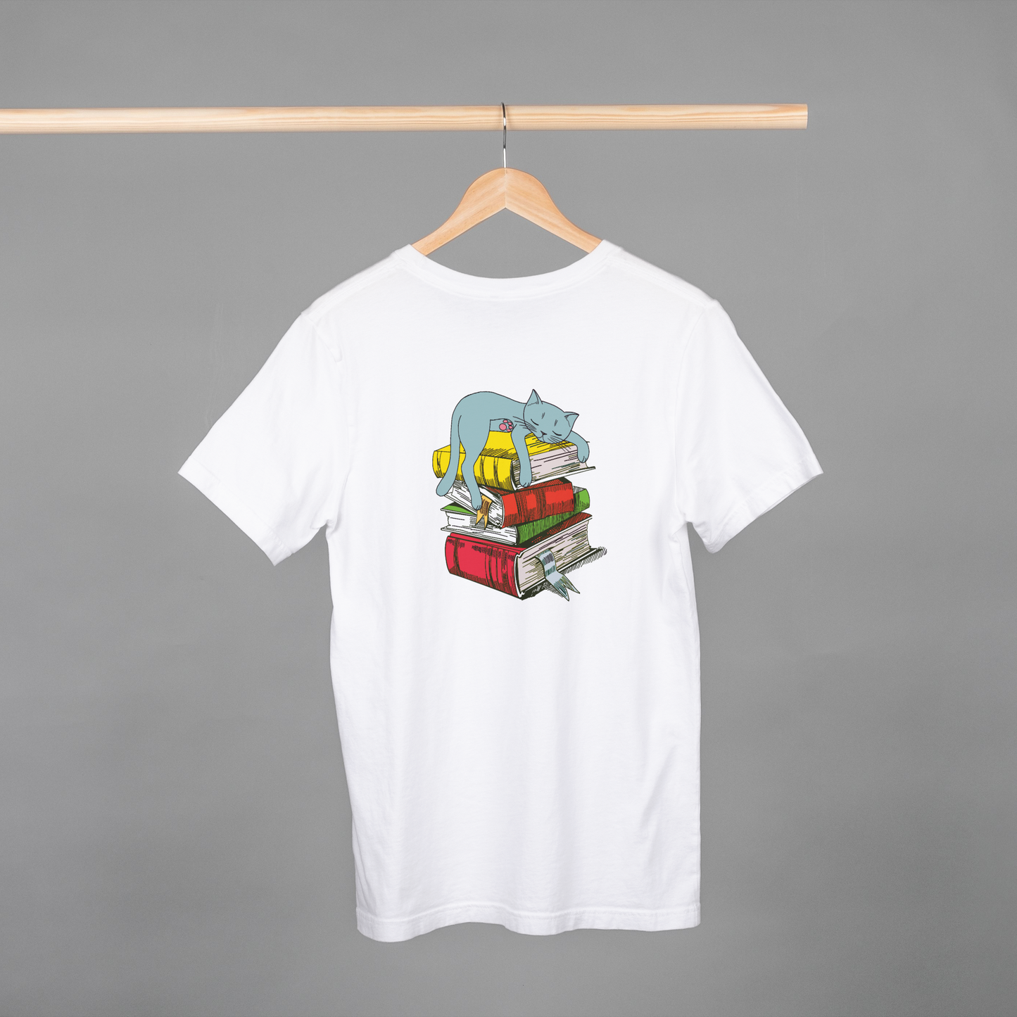 Short Sleeve T-shirt of the reader cat