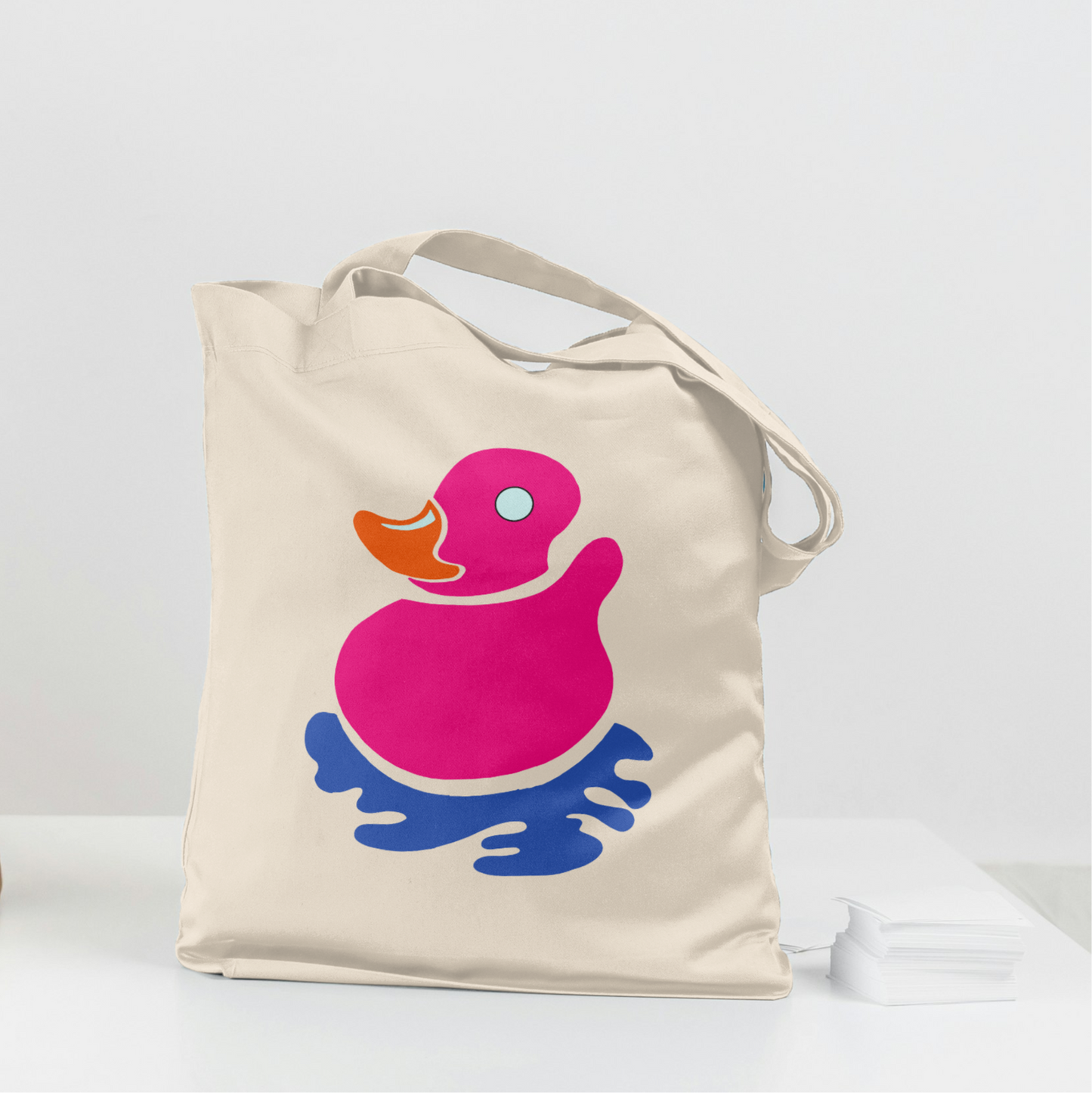 Tote bag of a duck